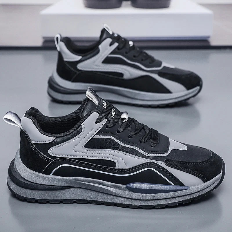 Waterproof Non-slip Wear-resistant Casual Sports Shoes For Men Spring 2025 New Arrival Work Shoes Trendy Footwear Spring Autumn