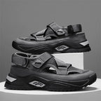 Fashion Hollow Men Sandals Summer Mens Casual Shoes Non-slip Platform Sneakers New Mesh Versatile Breathable Beach Sports Shoes