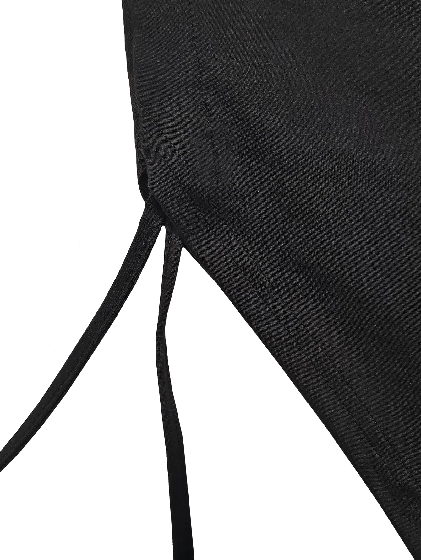 Women's fashion, sexy, slim fit, solid color pleated, split drawstring dress