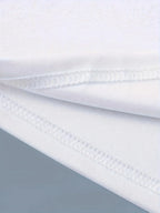 Men's 100% pure cotton comfortable casual loose oversized MALINO ITALIA printed sports round neck long sleeved T-shirt top