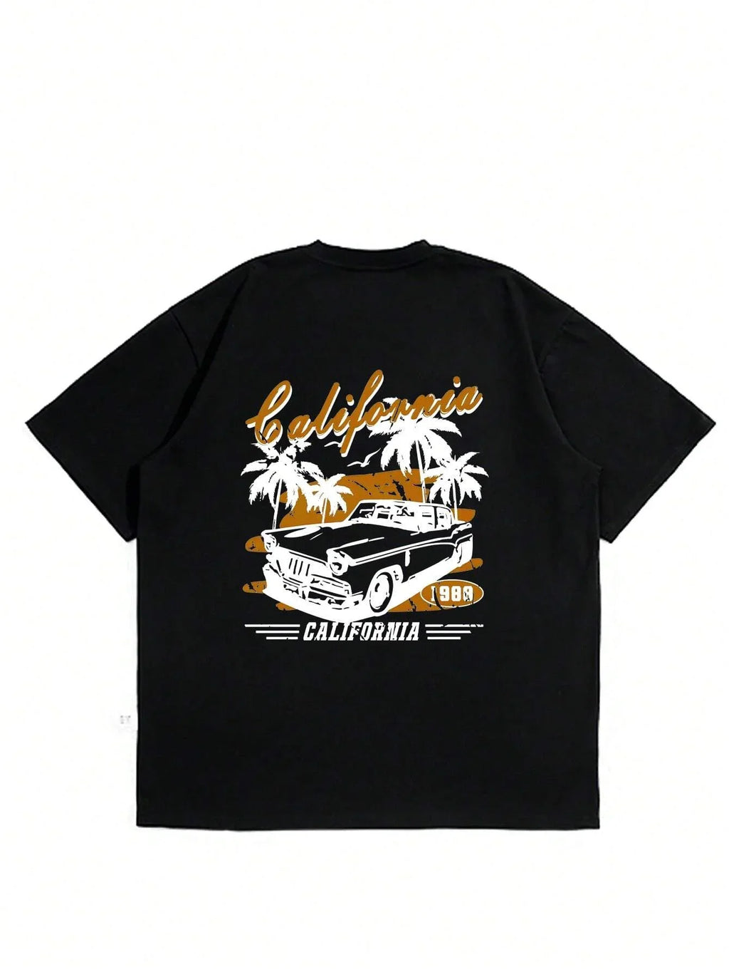 California Extreme Sports Racing Competitions T-Shirt Men Fashion Cotton Clothes Summer T-Shirts Hip Hop Oversized Casual Tops