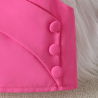 Toddler Kids Baby Girls Clothes Sets Strap Sleeveless Vest Tops Shorts 2PCS Summer Outfits Fashion Girls Clothes Set 0-6Years