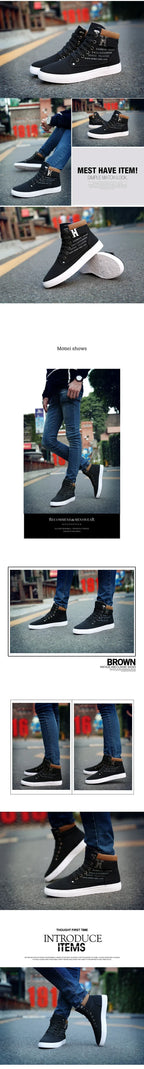 Men's Sneakers Comfortable Casual Shoes for Men Fashion Non-slip Platform Shoes Brand Mens tennis Shoes Boots Masculino