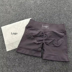 Impact With Logo Women Backless Bra & Sports Shorts Sexy Female Seamless Yoga Tops Sportswear Leggings and Bra Underwear Clothes