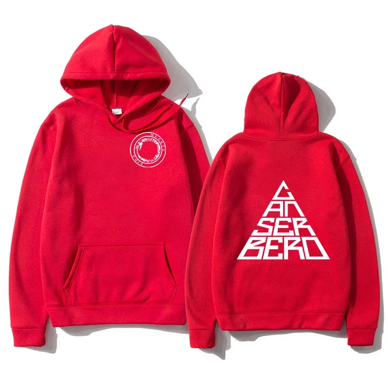 Canserbero Hoodies Women Men Long Sleeve Hooded Sweatshirts Unisex Cool Casual Streetwear Y2K Street Fashion Pullover Clothing