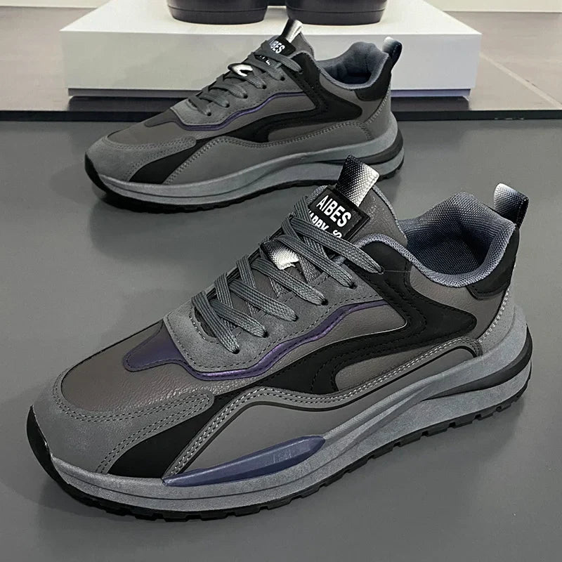 Waterproof Non-slip Wear-resistant Casual Sports Shoes For Men Spring 2025 New Arrival Work Shoes Trendy Footwear Spring Autumn