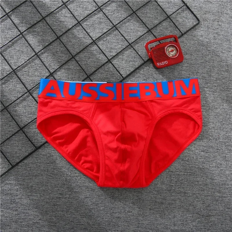Wide brim candy color men's underwear four corner boxer underwear breathable elastic fiber