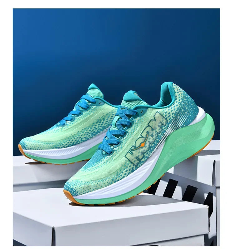 Fashionable Video Shock Absorption Running Shoes Sports Unisex Lightweight Mesh Breathable CLIMACOOL Technology Running Shoes