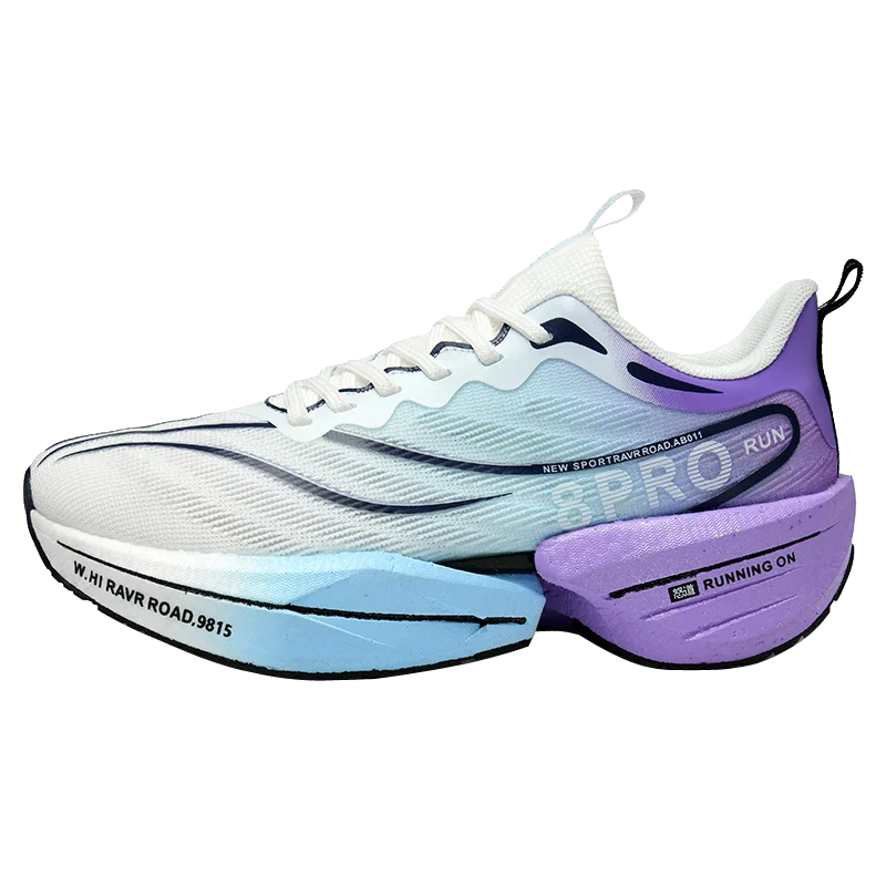 NEW Sports Running Shoes Men Marathon Breathable Comfortable Women Athletic Training Outdoor Sneakers Air Cushion Carbon Plate