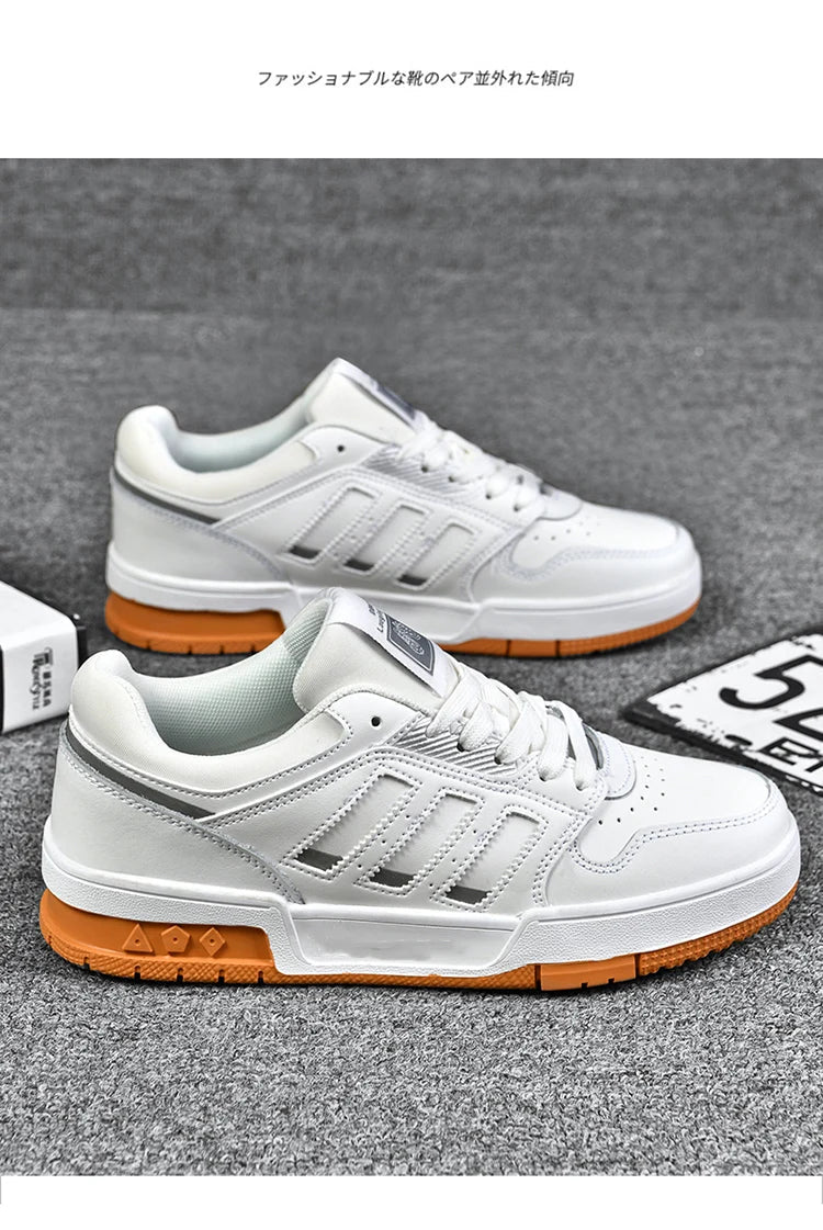 New lace-up breathable sports casual shoes for women classic low top student round head non-slip shoes for men