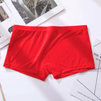 CLEVER-MENMODE 3/ kit Men Underwear Ice Silk Sexy Translucent Boxer Shorts Ultra-thin Panties Boxershorts Underpants Cool