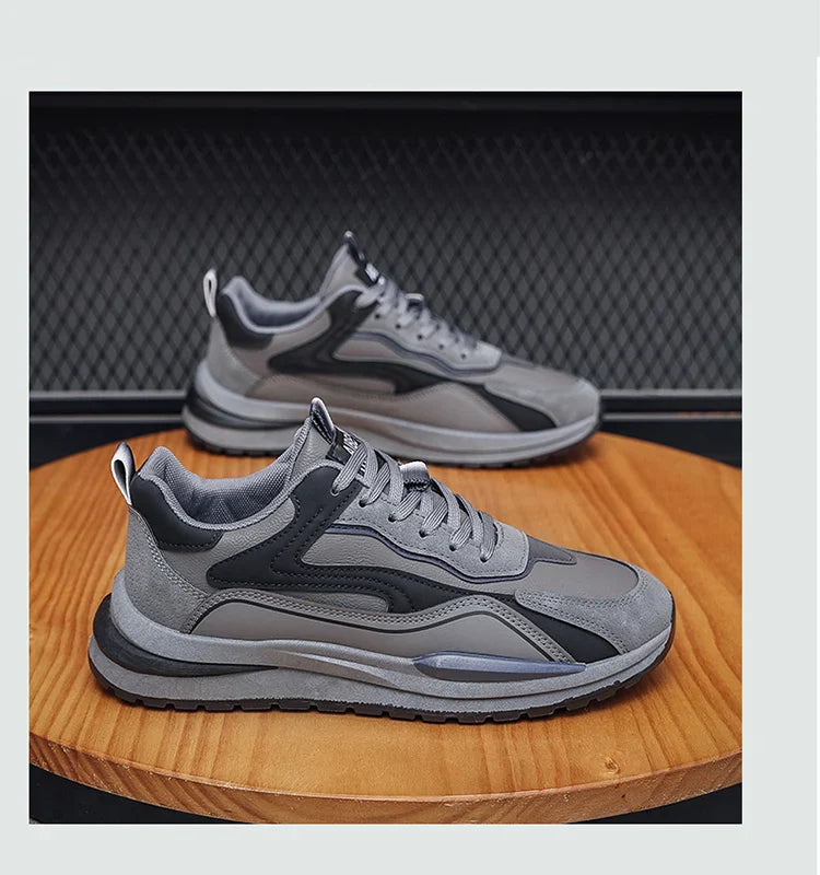 Waterproof Non-slip Wear-resistant Casual Sports Shoes For Men Spring 2025 New Arrival Work Shoes Trendy Footwear Spring Autumn