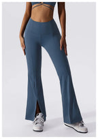 Women's Yoga Pants High Waist Sports Fitness Dance Casual Bell-bottoms Wide Leg Pants For Women Gym Workout Sexy Breathable