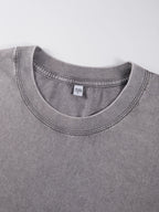 Yosemite National Papk Prints Washed T Shirts Women Cotton T-Shirts Distressed Oversized O-Neck Tops Summer Casual Woman Clothes