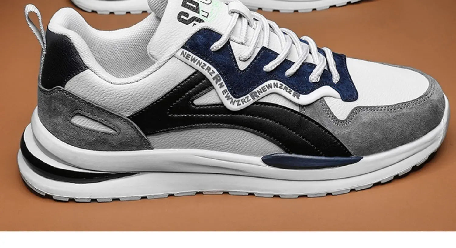 Men Shoes 2025 Summer New Flat Breathable Fashion Lace Up Sneakers Male Comfort Sport Outdoor Running Shoes Zapatillas Hombre