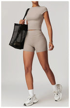 SWELTERING Women Short Sleeve Yoga Top Sport T Shirts Fitness Workout Clothes Yoga Shirt Gym Top Running Active Wear Sport Top