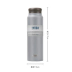 TYESO Stainless Steel Insulated Cups Coffee Thermos Cups Portable Large Capacity Home Office Travel Water Cup Drinking Utensil