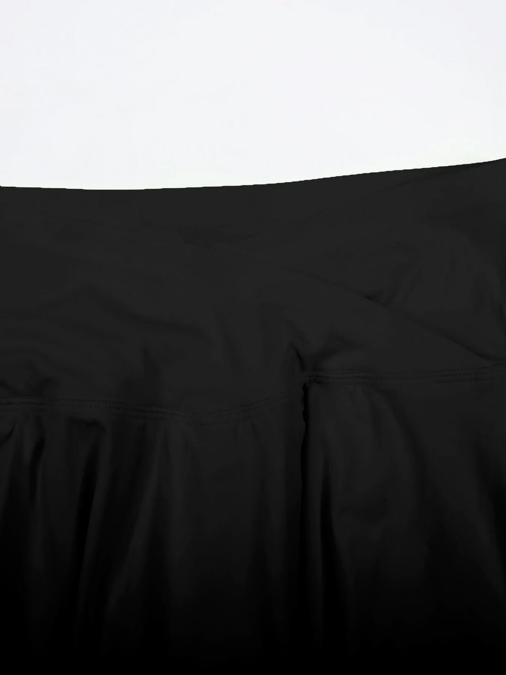 Womens Tennis Skirt with Pockets Crossover High Waisted Athletic Golf Skorts Running Workout Skirts 2 in 1 Fashion Streetwear