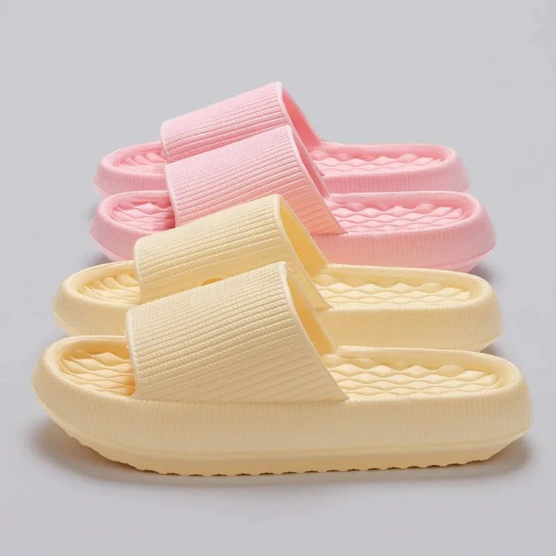 Thick Platform Eva Cloud Slipper Women 2024 Summer Lightweight Woman Beach Slippers Non Slip Bathroom Home Slipper Outdoor Slide