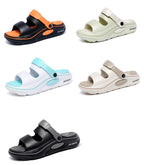 Summer Men's Outdoor Sandals Slippers Beach Comfortable Slides Soft Clogs Men Casual Water Garden Shoes Men Women Beach Sandals