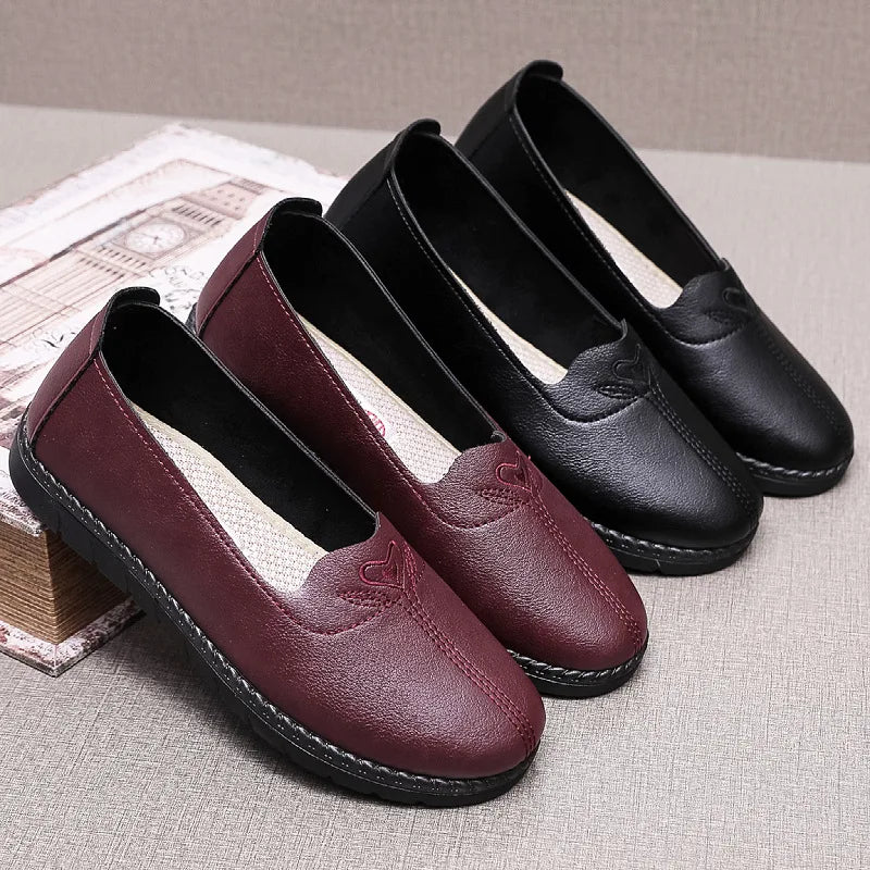 Women's Flat Shoes Women's Soft Casual Shoes Women's Shoes Women's Slip-on Loafers Plus Size New Womens Shoes