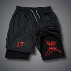 Natanael Cano Amor Tumbado Shorts Men's 2-in-1 Compression Shorts Funny Fitness Gym Short Pants Double-deck Quick Dry Sportswear