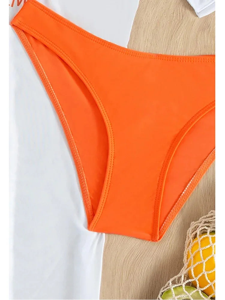 Women Swimwear Bikini 3pcs Set Beachwear Swimsuit Panties Bras Set Female Swimsuit Three-pieces Bikini Set Bather Bathing Suit