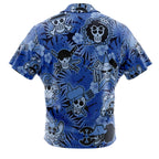 Luffy One Piece Button Up Hawaiian ShirtFashion Trend Breathable Loose Versatile Casual Sports Summer Men
