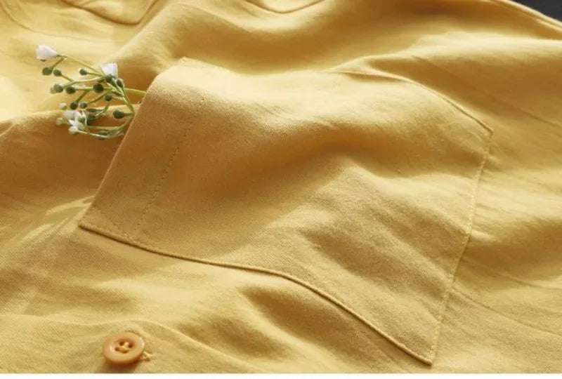 White Shirt Women 2024 Spring Summer Korean Fashion Simple Solid Color Long Shirts Lady Loose Breathable Midi Shirt and Blouse