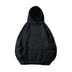 y2k Solid Minimalist Women's Hoodie, Long Sleeve With Pocket Casual Daily Wear 2024 Women Hoodies Autumn Sudadera de mujer