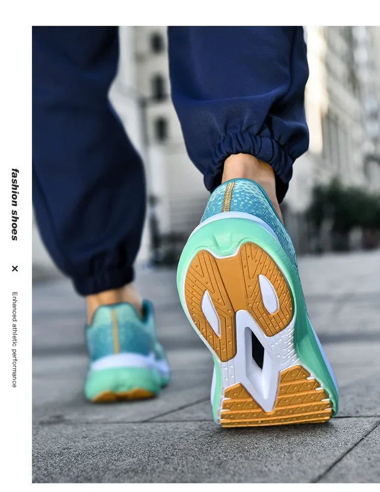 Fashionable Video Shock Absorption Running Shoes Sports Unisex Lightweight Mesh Breathable CLIMACOOL Technology Running Shoes