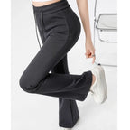 Women's Wide Leg Pants Lady's Draswtring Sweet Y2K Pink Flare Pant Boot Cut Female Long Trousers Casual Chic Matching Sweatpants