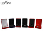 Wholesale Black Velvet Wedding Bride Jewelry Necklace Pendant Box Gift Colar Earrings Trinket Display Case Holder Organizer