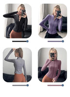 Women Quick Dry Yoga Clothing Tight Workout Exercise Clothing Tops Women's Gym Fitness Clothing Fitness Exercise Yoga Tops 2024