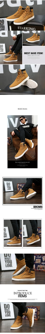 Men's Sneakers Comfortable Casual Shoes for Men Fashion Non-slip Platform Shoes Brand Mens tennis Shoes Boots Masculino