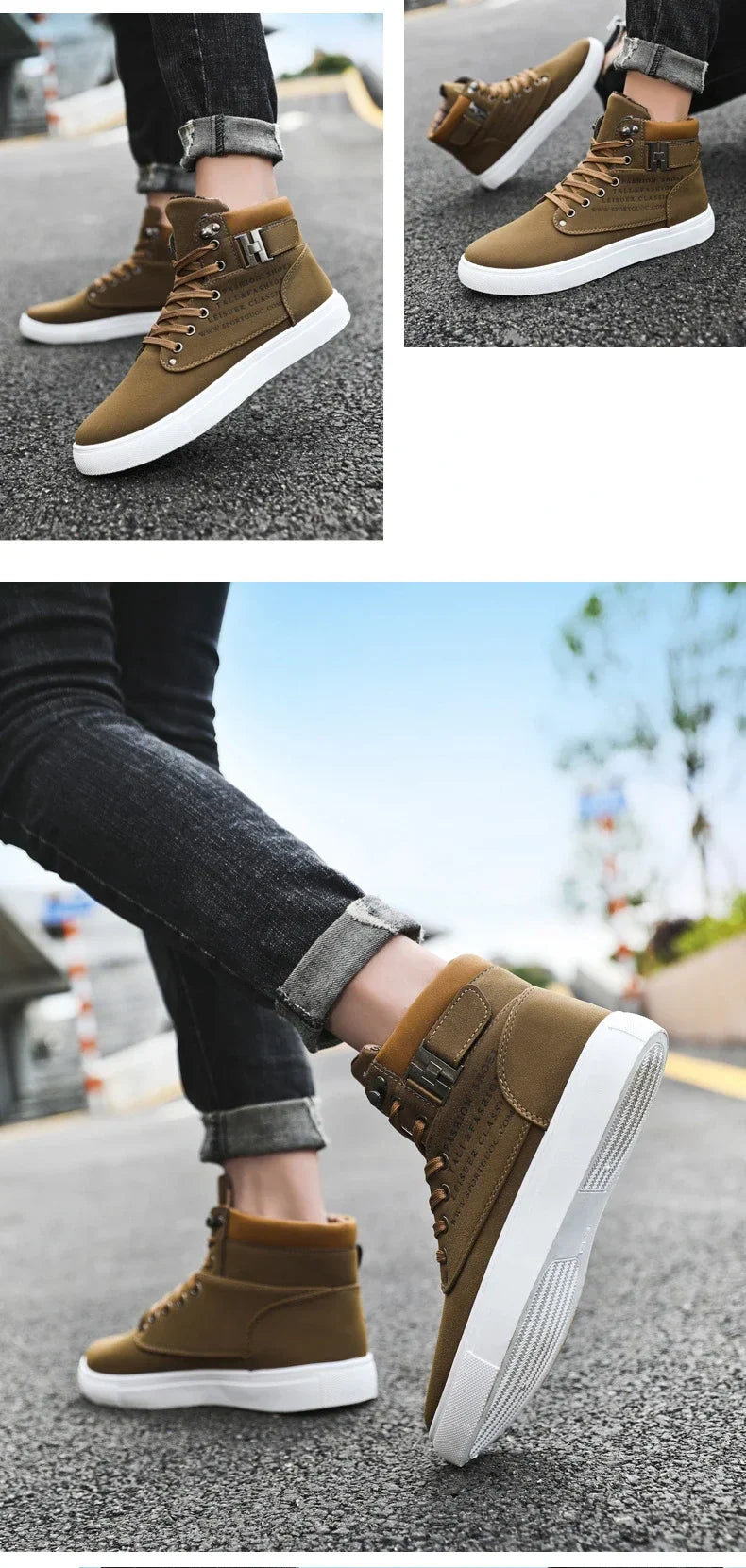 Men's Sneakers Comfortable Casual Shoes for Men Fashion Non-slip Platform Shoes Brand Mens tennis Shoes Boots Masculino