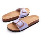 Kidmi Summer Women Sandals Women Flat Sandals Outdoor Beach Sandals Casual Vacation Nonslip Slippers Walking Cushion Sandals