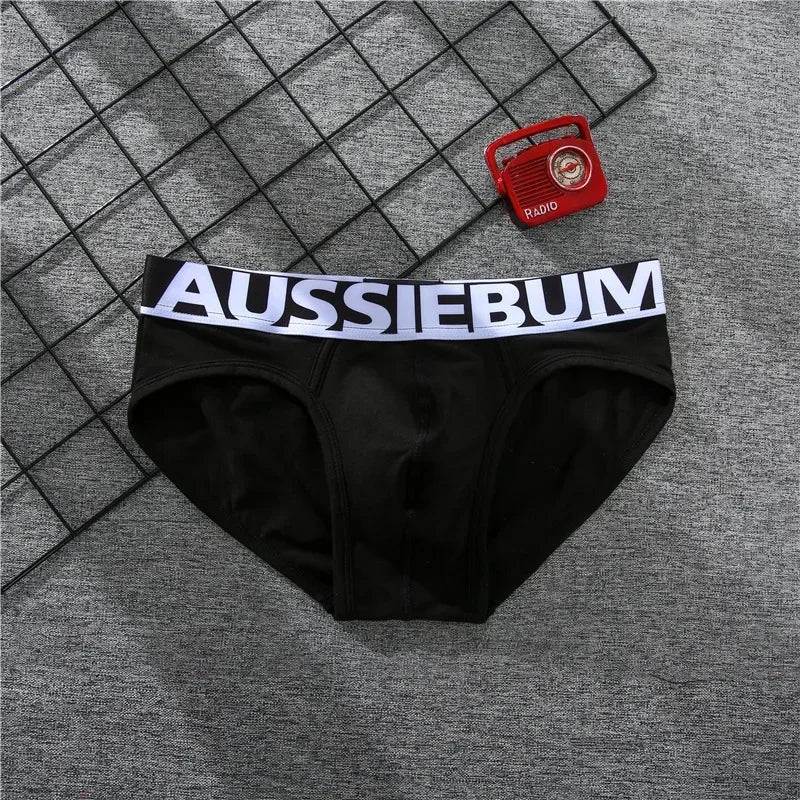 Wide brim candy color men's underwear four corner boxer underwear breathable elastic fiber