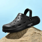 Cave shoes men's shoes outdoor sports sandals two-wear half slippers fashionable casual soft-soled beach shoes sandals