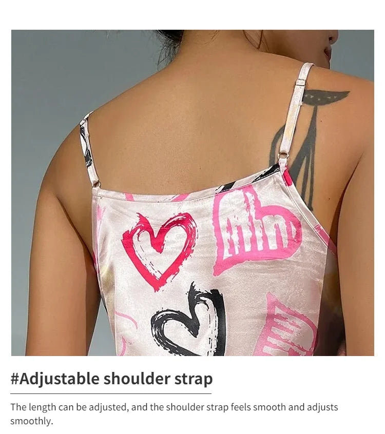 Women Nightdress Sexy Sleepwear Pajamas Nightgowns Slip Skirt Loungewear Nightie Ladies Summer Casual Home Clothes Pyjama Femme