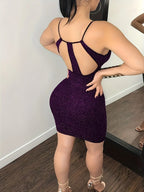 Women's Sexy Sleeveless Bodycon Cami Dress for Club, Party, and Everyday Wear