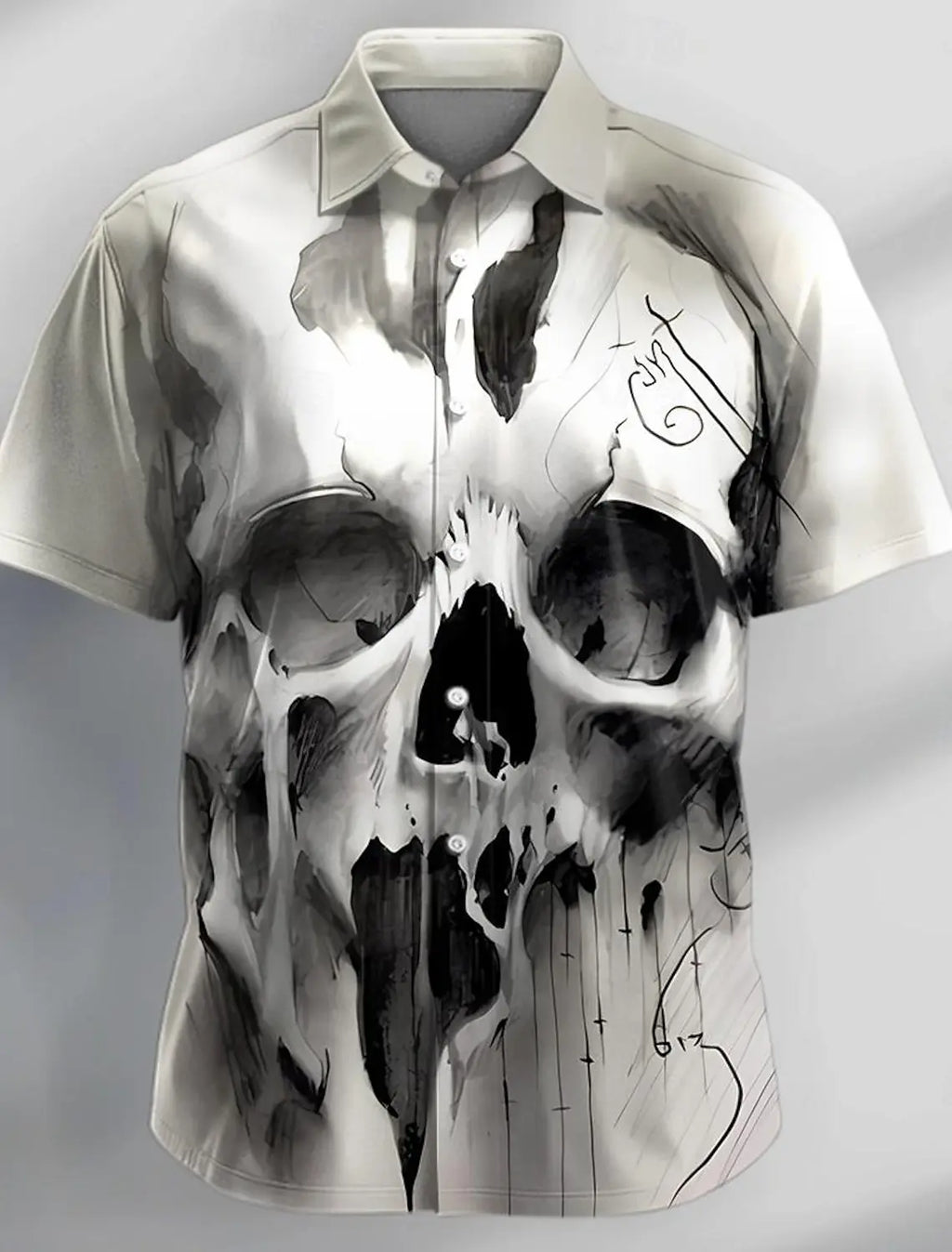 Men's Shirt Linen Shirt Floral Graphic Print Turndown Outdoor Street Long Sleeve Apparel Linen Fashion Streetwear Designer