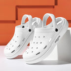 Cave shoes men's shoes outdoor sports sandals two-wear half slippers fashionable casual soft-soled beach shoes sandals