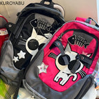 Vintage Y2k Womens Backpack Japanese Casual Large Capacity Travel Backpack 2025 Bolsas Para Mujeres Designer Fashion Female Bags