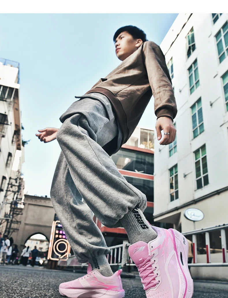 Mens Running Shoes Pro Training Mesh Breathable Flat Sneakers 2024 Trendy Couple Tennis Shoes for Men and Women Big Size