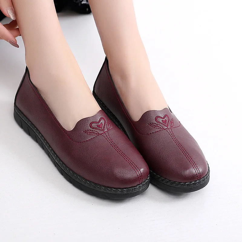 Women's Flat Shoes Women's Soft Casual Shoes Women's Shoes Women's Slip-on Loafers Plus Size New Womens Shoes