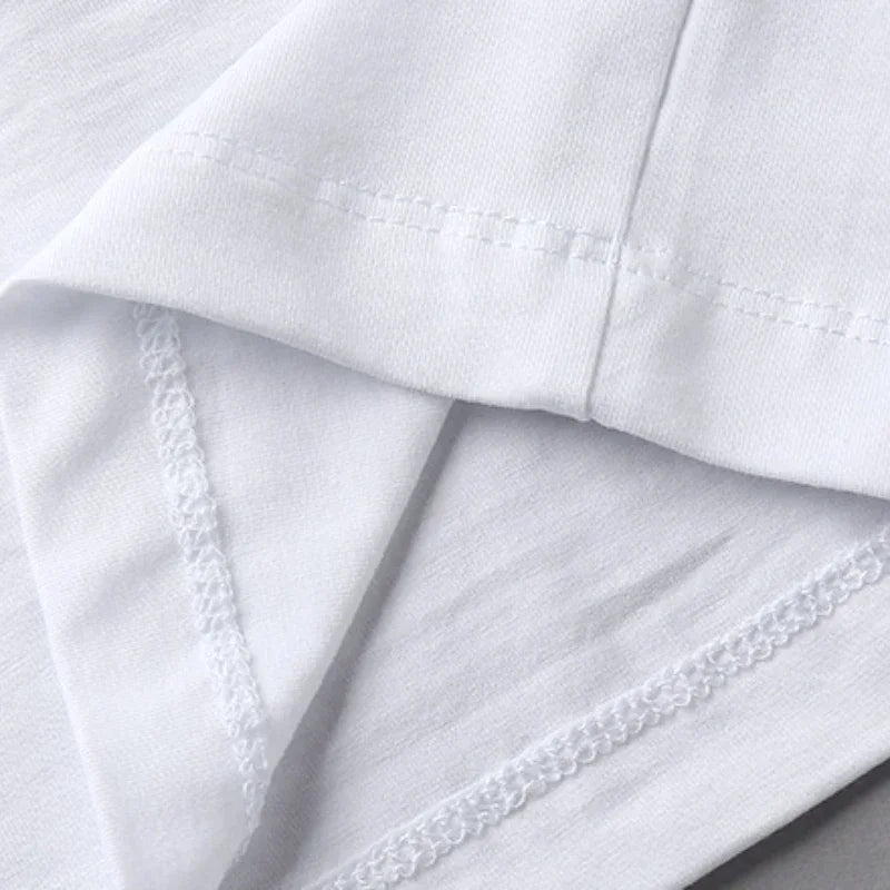 Tide Brand Summer Letter Printing Half-sleeved T-shirt Men's Women's Casual Pure Cotton Round Neck LooseShort-sleevedT-shirtTide