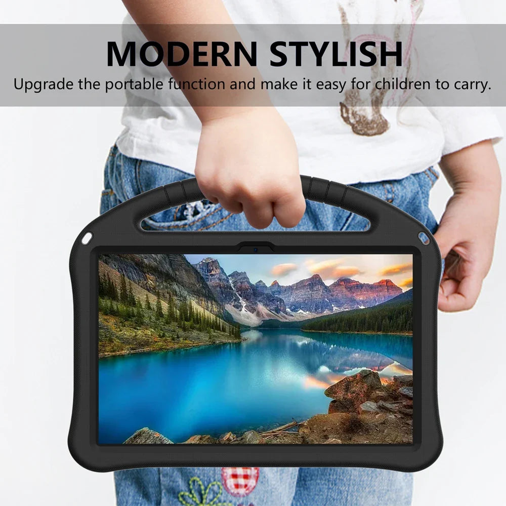 For Honor Pad X9 2023 11.5 inch Case EVA Foam Portable Hand Holder Kids Safe Shockproof Stand Tablet Cover