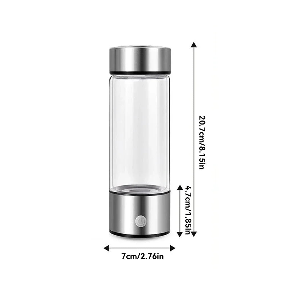 Hydrogen Water Bottle Generator Hydrogen Rich Health Cup Alkaline Ionizer USB Rechargeable Portable hydrogen Water Ionizer