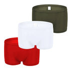 CLEVER-MENMODE 3/ kit Men Underwear Ice Silk Sexy Translucent Boxer Shorts Ultra-thin Panties Boxershorts Underpants Cool